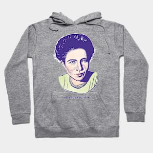 Simone de Beauvoir Hoodie